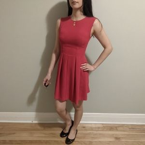 Dynamite fit and flare dress